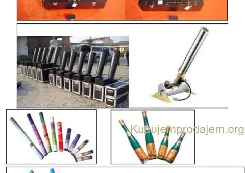 Konfete, prodaja sa lagera, patrone sa konfetama - 2/10