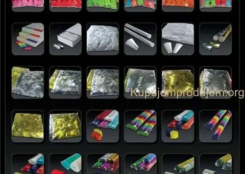 Konfete, prodaja sa lagera, patrone sa konfetama - 7/10