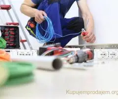Sve elektro monterske radove kao i popravke u stanovima i kucama
