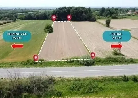 Gradjevinsko zemljiste na prodaju Šabac-Obrenovac-Beograd - 1/9