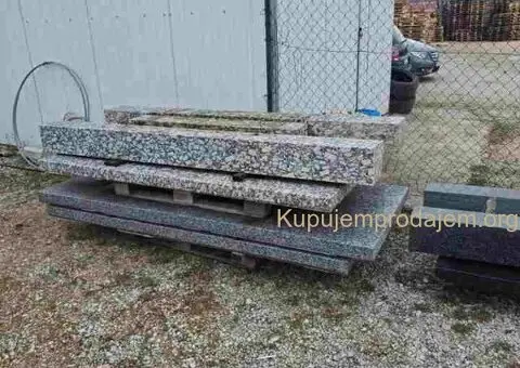 Prodajem 18 kibika granitnih ploca raznih debljina - 8/9