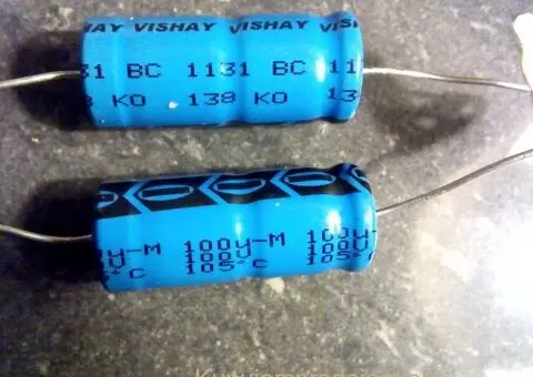 Vishay BC Philips Oscon Rubycon Samsung Samwha Yageo - 2/15