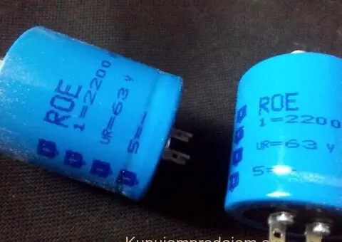 Vishay BC Philips Oscon Rubycon Samsung Samwha Yageo - 7/15