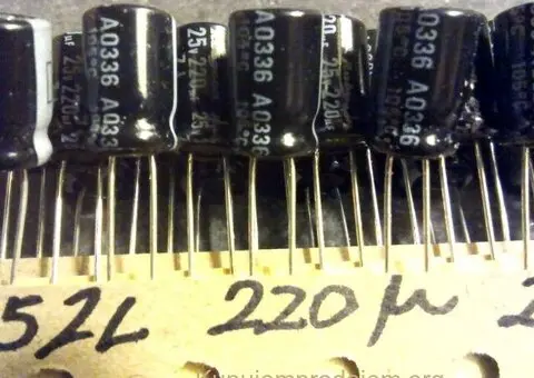 Vishay BC Philips Oscon Rubycon Samsung Samwha Yageo - 10/15