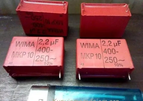 Wima Arcotronic Rifa Epcos DCLink CBB Bennic Elan Panasonic - 12/15