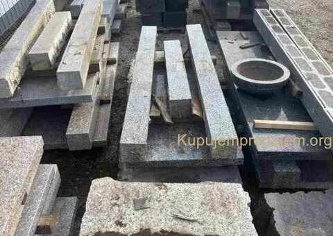 Na prodaju 30 m3 granitnih ploca, stubova, od razlicitih vrsta - 1/10