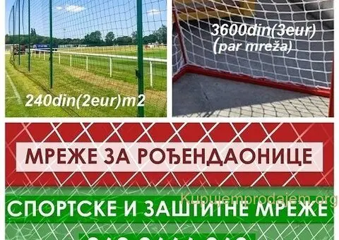 Zastitne i sportske mreze - 1/9