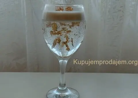 Ručna dekorativna sveća od gel voska unikat - 1/4