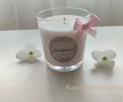 Ručno rađena mirisna sveća od soja-kokos voska