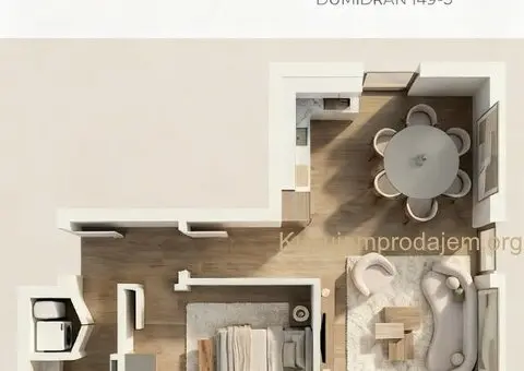 Prodaje se jednosoban stan u Tivtu - 1/10