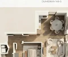 Prodaje se jednosoban stan u Tivtu