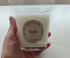 Ručno rađena mirisna sveća od soja-kokos voska