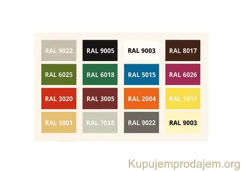 Cerade 680g/m2 470 din/m2