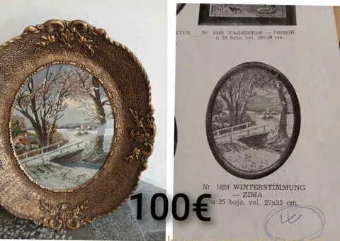 Prodajem uramljene Vilerove goblene - 1/5