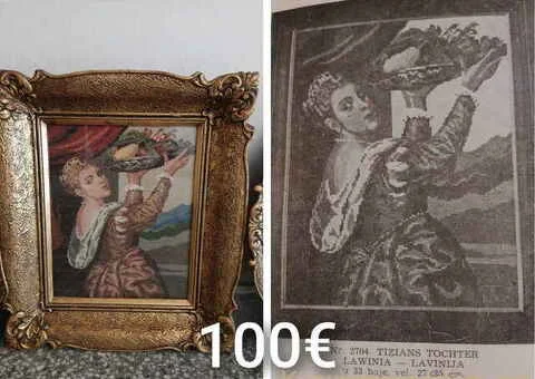 Prodajem uramljene Vilerove goblene - 3/5