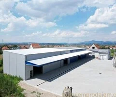 Hala 920m2 solarni paneli 50kw